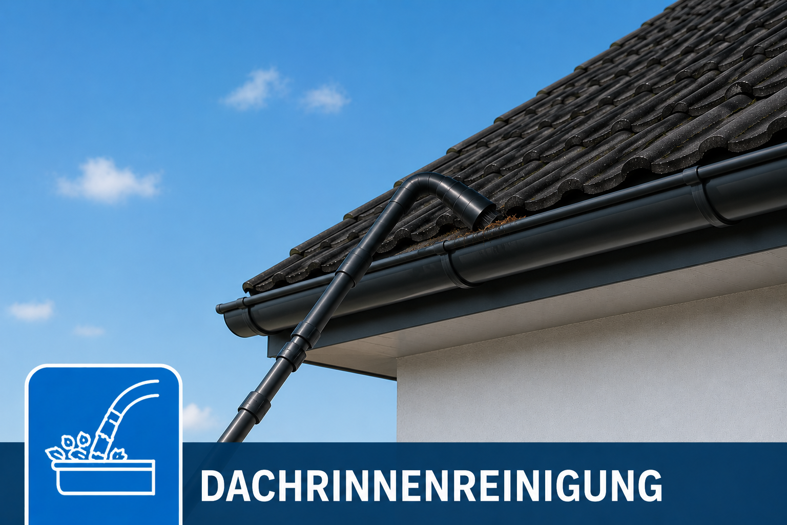 Dachrinnenreinigung
